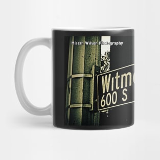 Witmer Street, Los Angeles, California by Mistah Wilson Mug